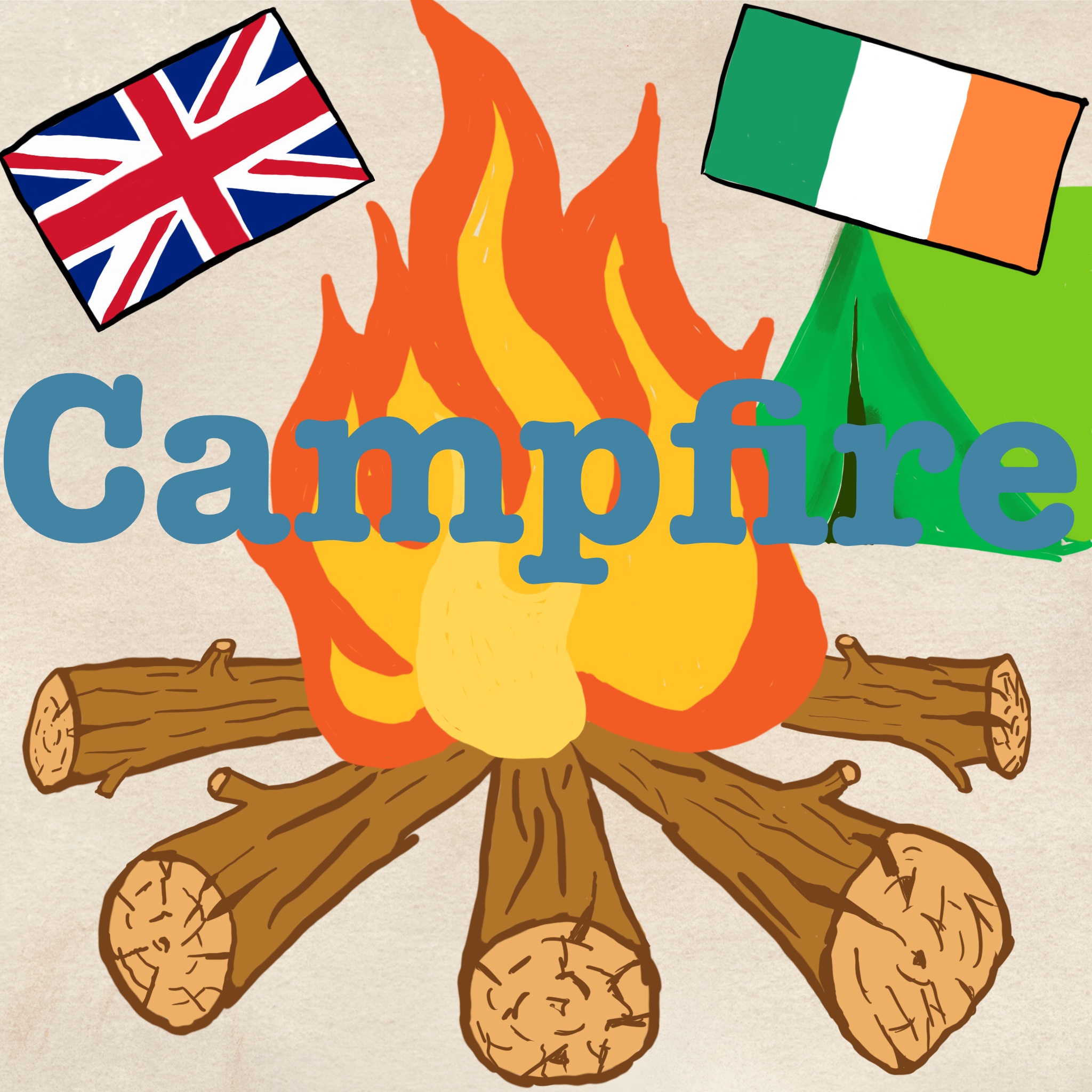 I decided to draw an icon for Campfire events.