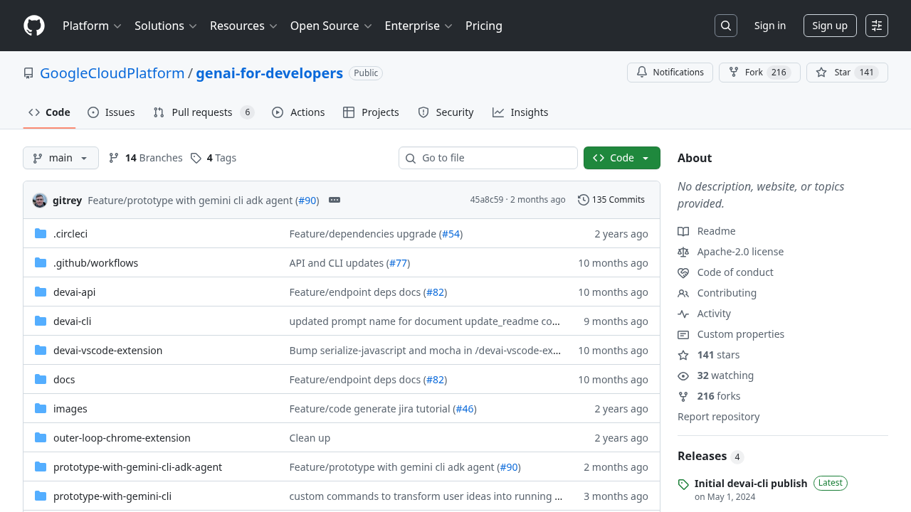 GenAI for Developers