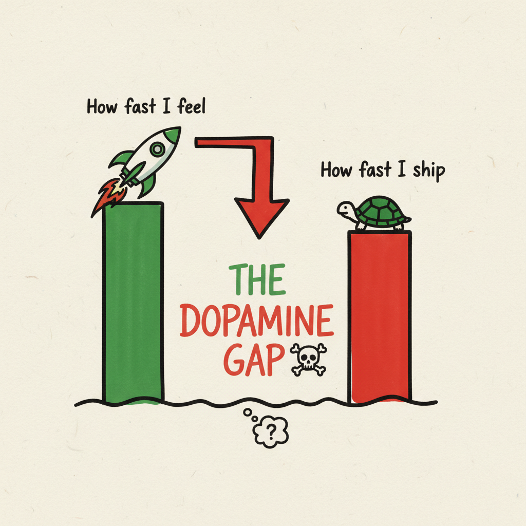 📉☕ The Neuro-Coder (Part 3): The Dopamine Gap (The Reality Check)