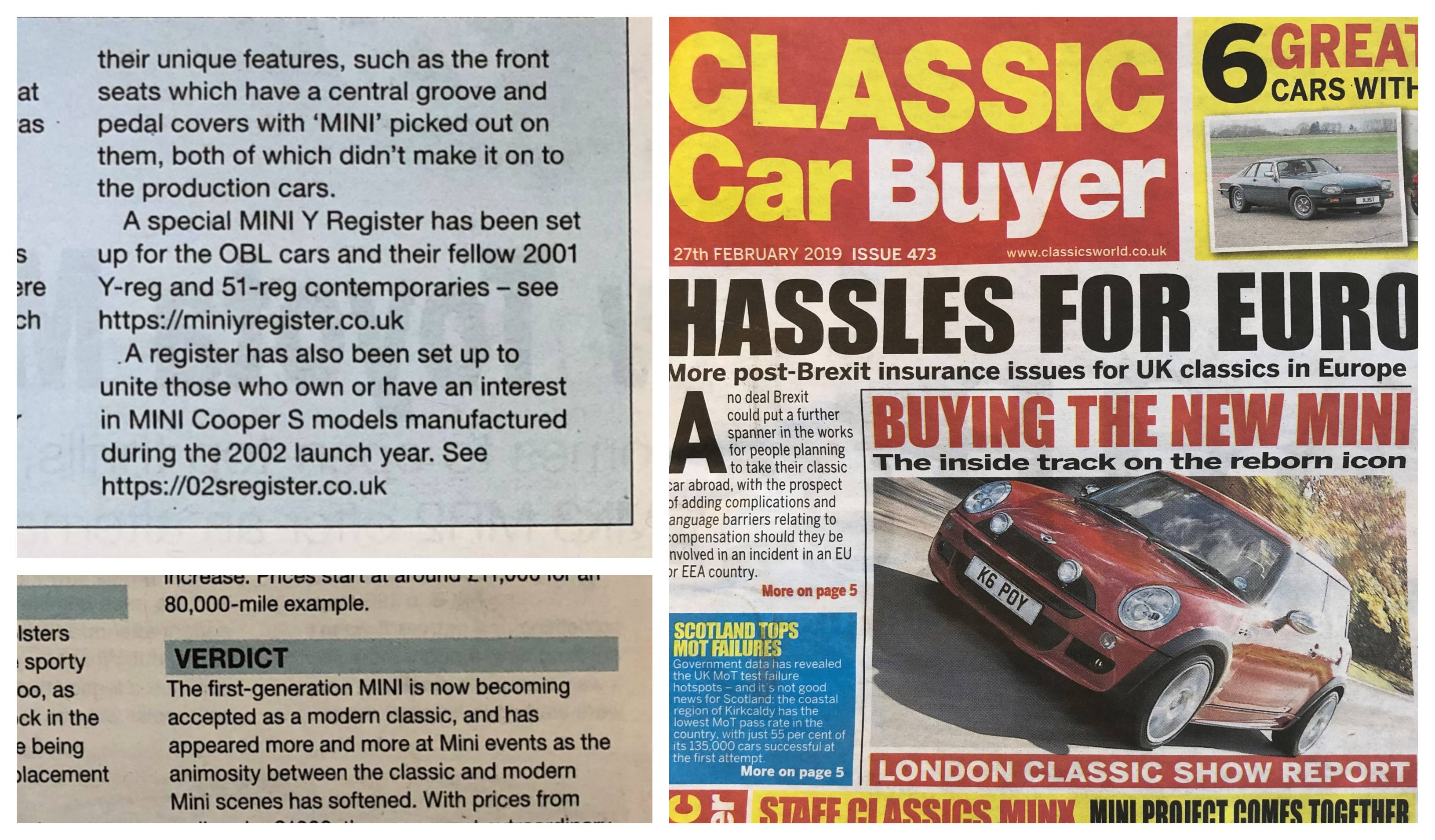 CLASSIC Car Buyer - 27th February 2019 | 02 S Register