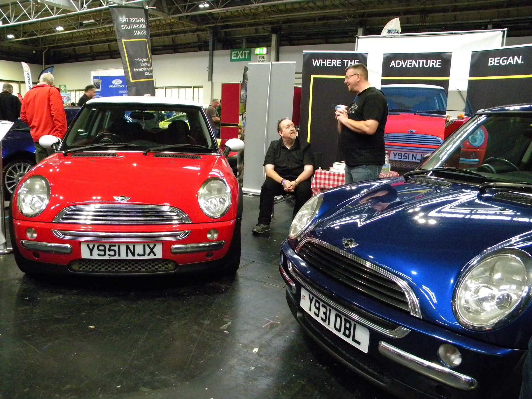 Nec Lancaster Insurance Classic Motor Show Y Register Stand Mini Y
