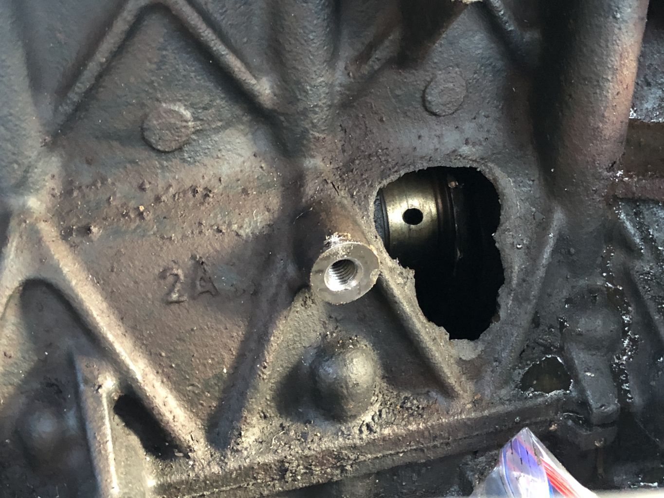 MINI Cooper S R53 Engine Block with Hole from conrod breaking