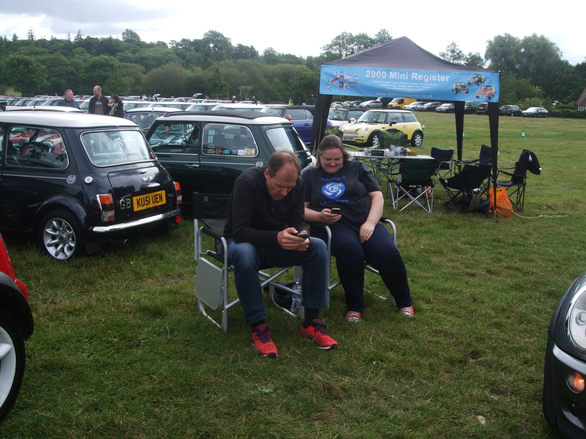 Tanya and Jason Field at Mini Cooper Register's National Mini Day at Beaulieu - 6th June 2019