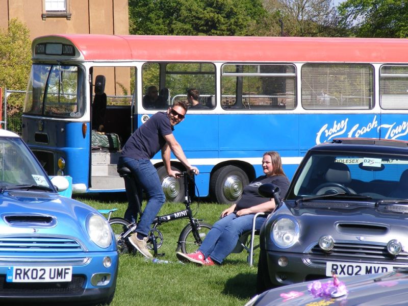 MINI folding bike Himley Hall MINI show 2019