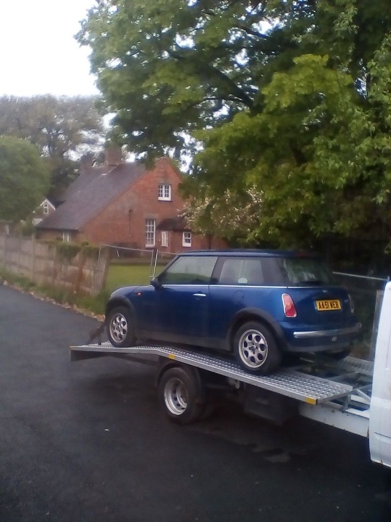 Photo of Blue Y Reg BMW MINI ONE R50 Registration Number AA51WEB image 1