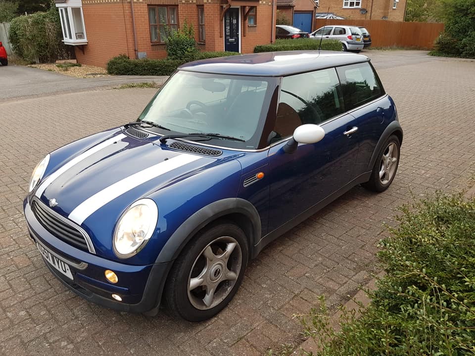 Photo of Blue Y Reg BMW MINI ONE R50 Registration Number KG51WYU image 1