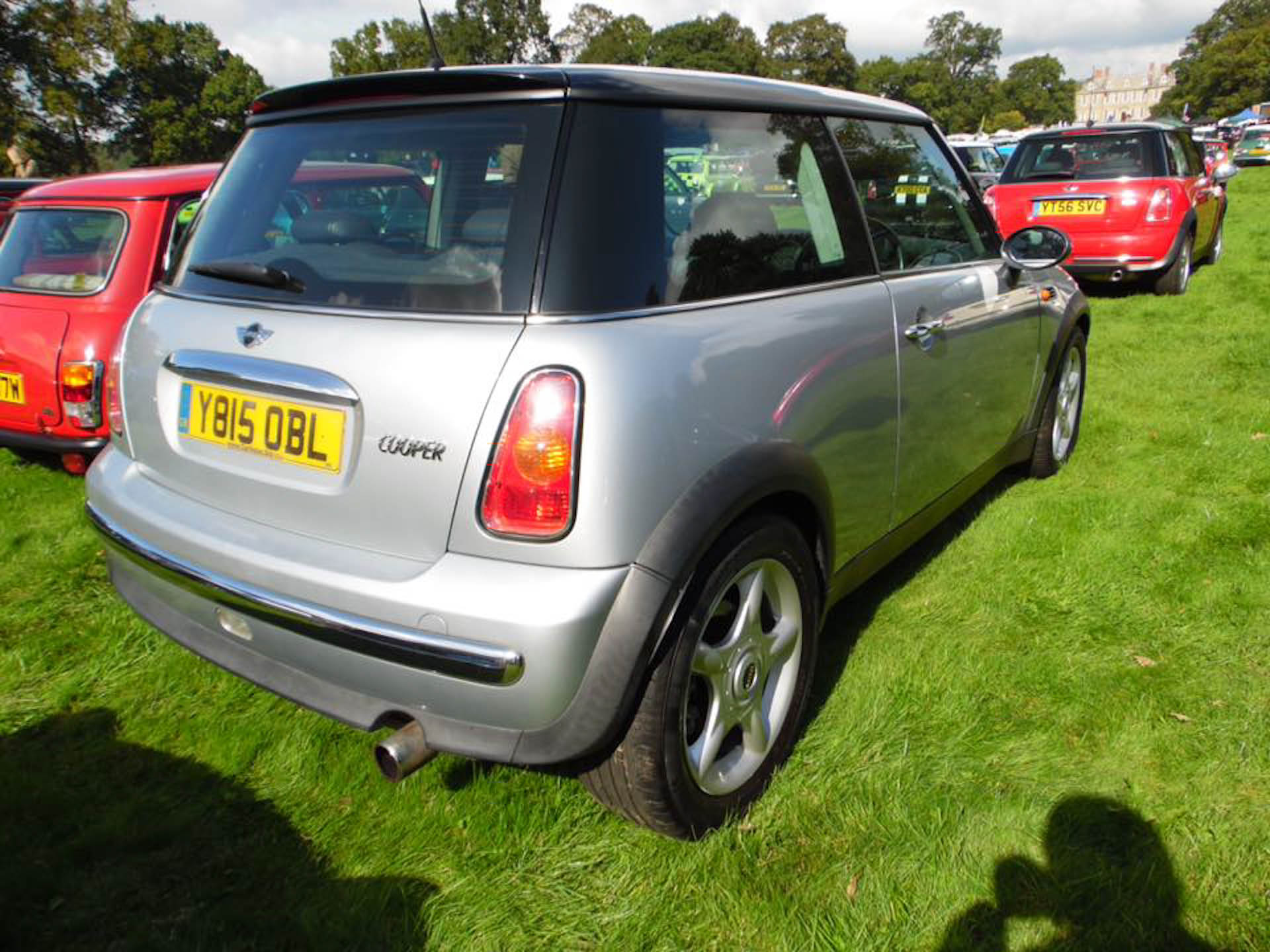 Photo of Silver Y Reg BMW MINI Cooper R50 Registration Number Y815OBL image 3