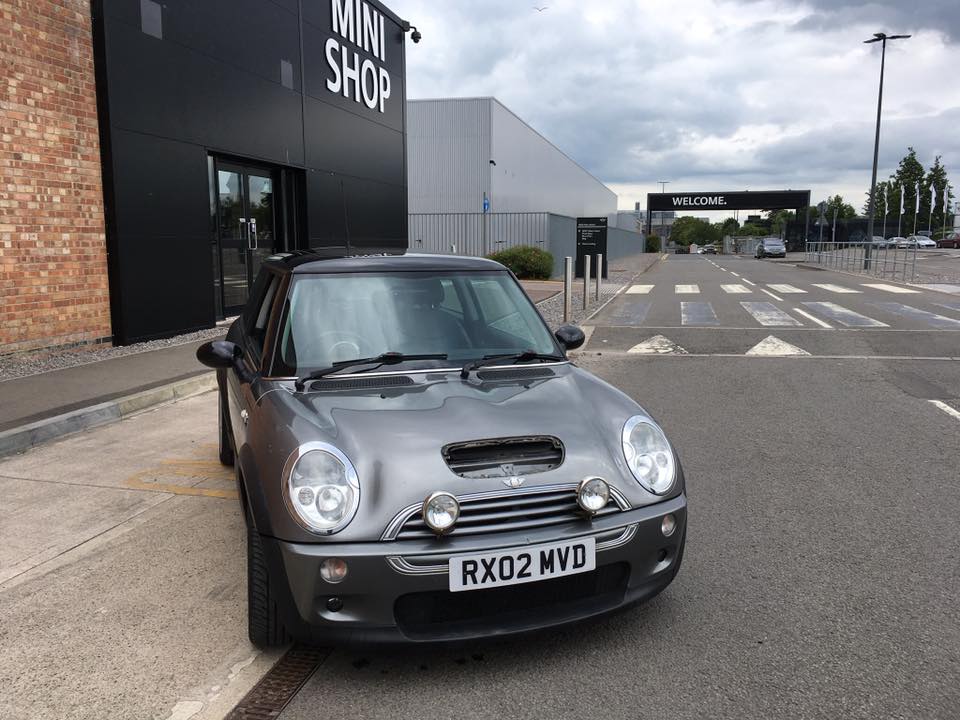 Photo of Grey Y Reg BMW MINI Cooper S R50 Registration Number RX02MVD image 1