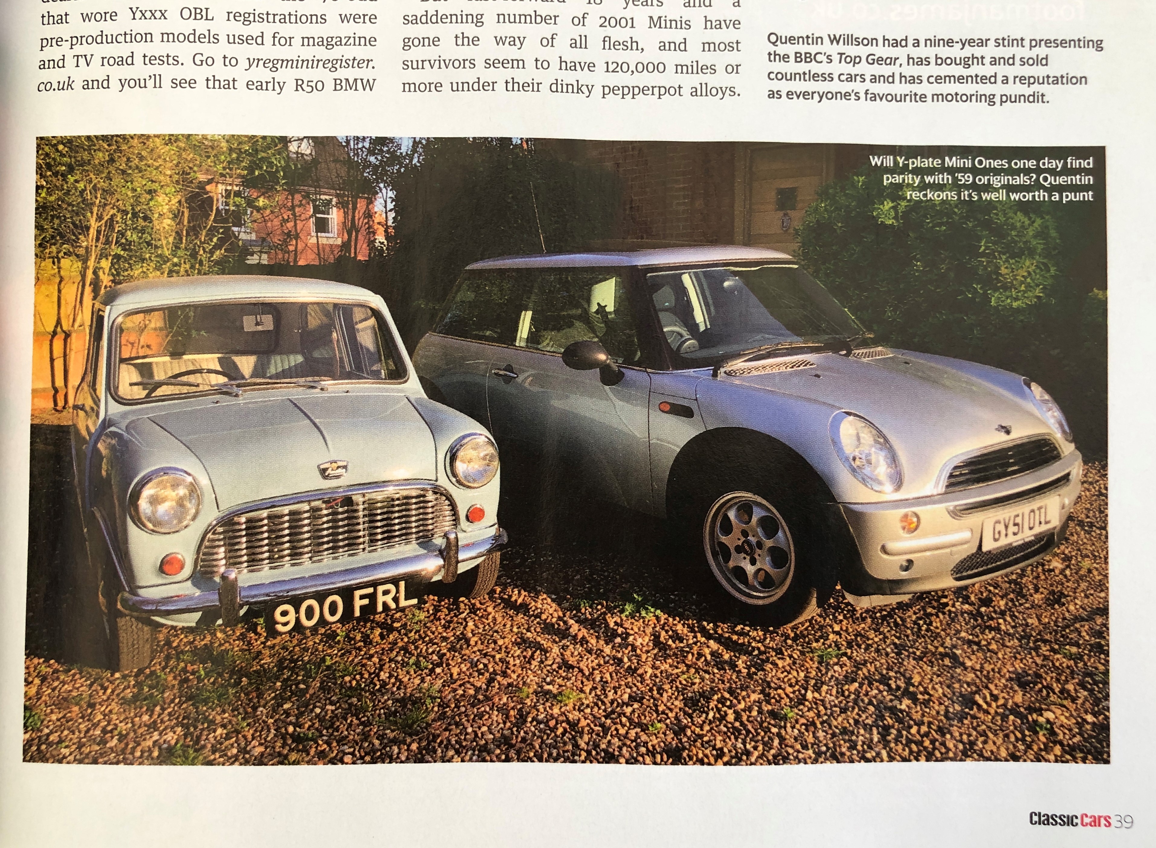 Photo of Silver Y Reg BMW MINI ONE R50 Registration Number GY51OTL image 1