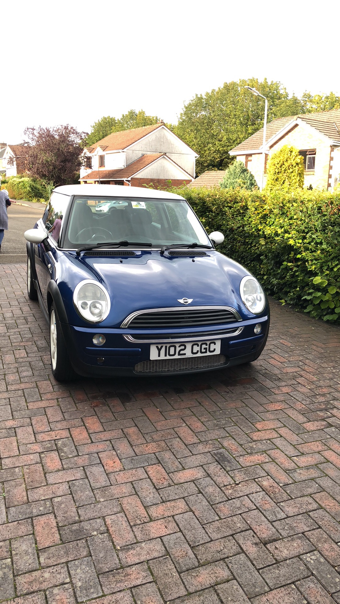 Photo of Blue Y Reg BMW MINI ONE R50 Registration Number Y102CGC image 1