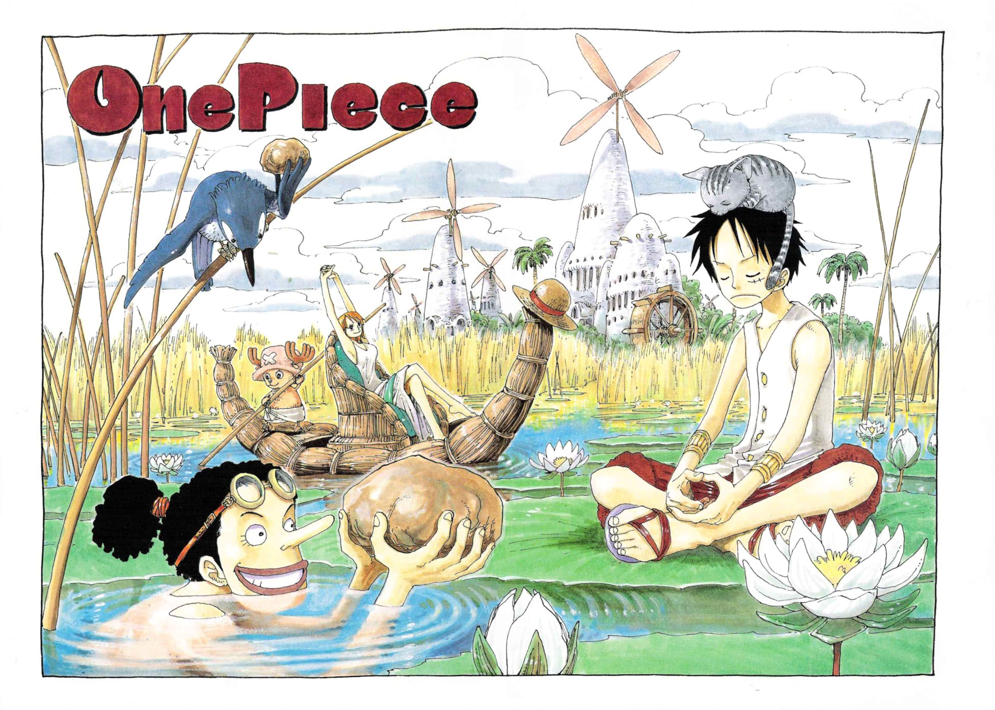 One Piece Cover Chapter 246 Satori Priest Of The Wandering Forest