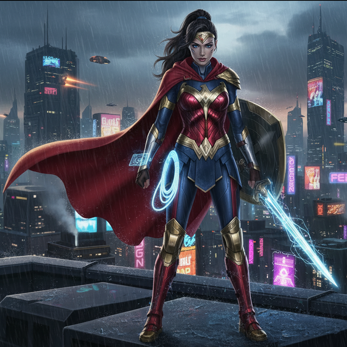 Wonder Woman - Digitally Crafted Avatar by Avagen