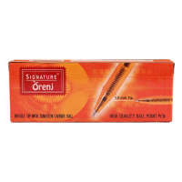 Signature Orenj Ball Point 10-Pcs