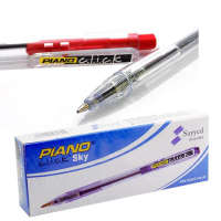 Piano Click Needle Point Pens Red 10 Pens
