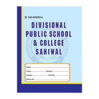 DPS Note Book English 2-Lines