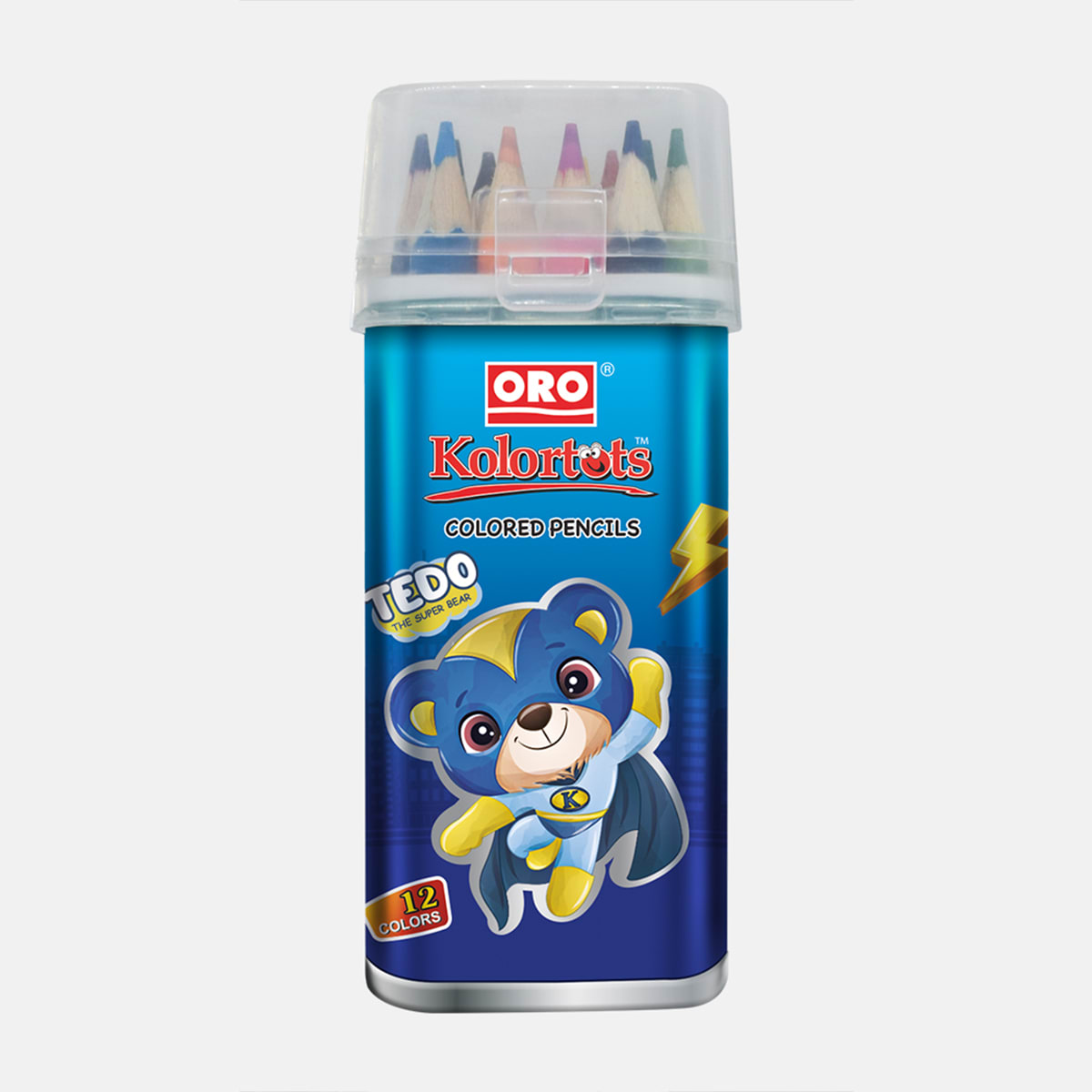 KOLORTOTS Super Heroes Half 12 Pcs