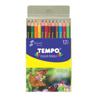 Tempo Color Pencils 12 Colors Full Size