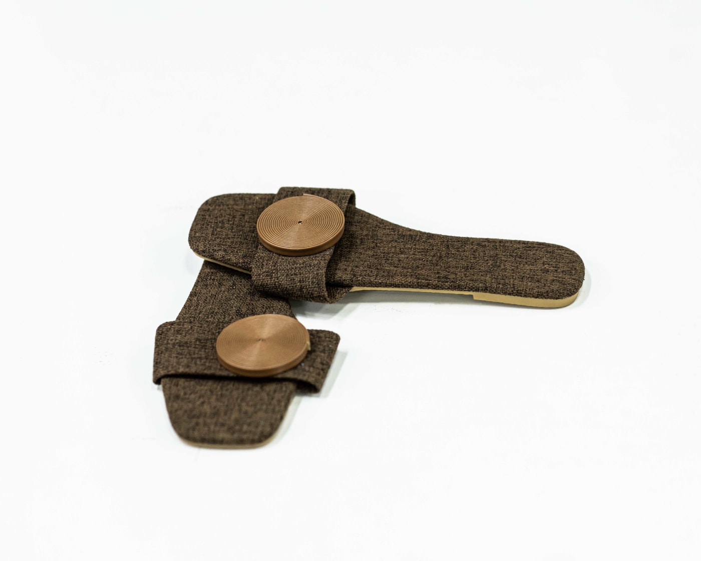 Brown Tweed Disc Slide