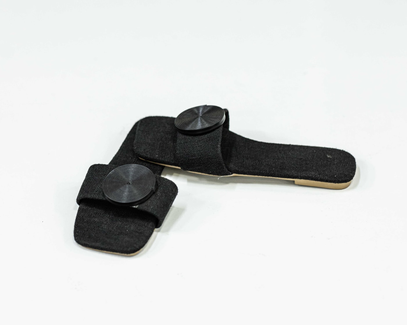 Charcoal Tweed Disc Slide