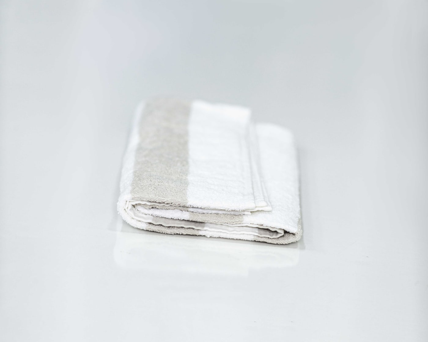 White Bath Towel