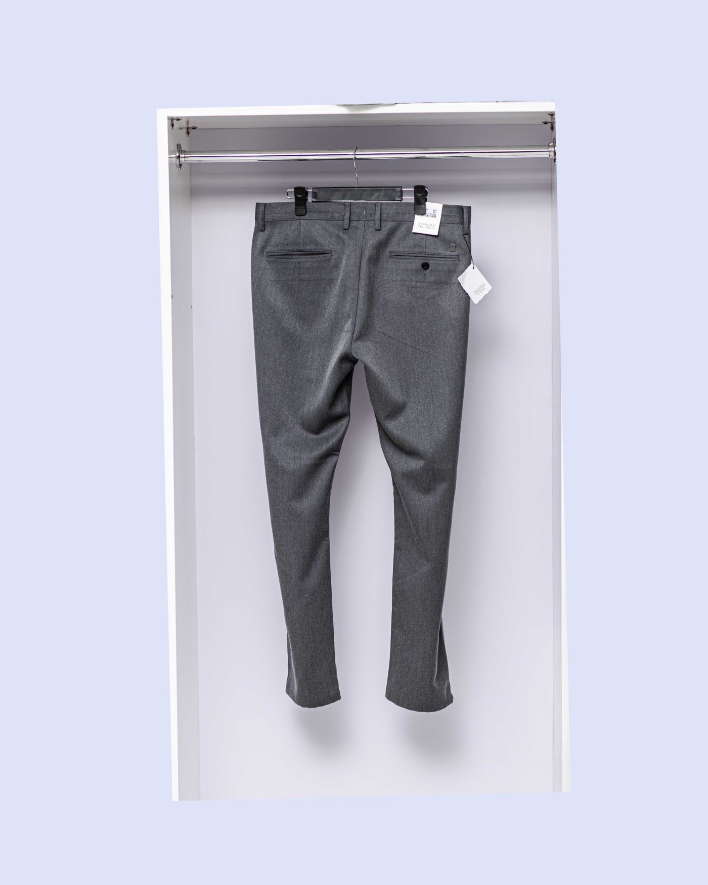Charcoal Tailored Trousers — image 1