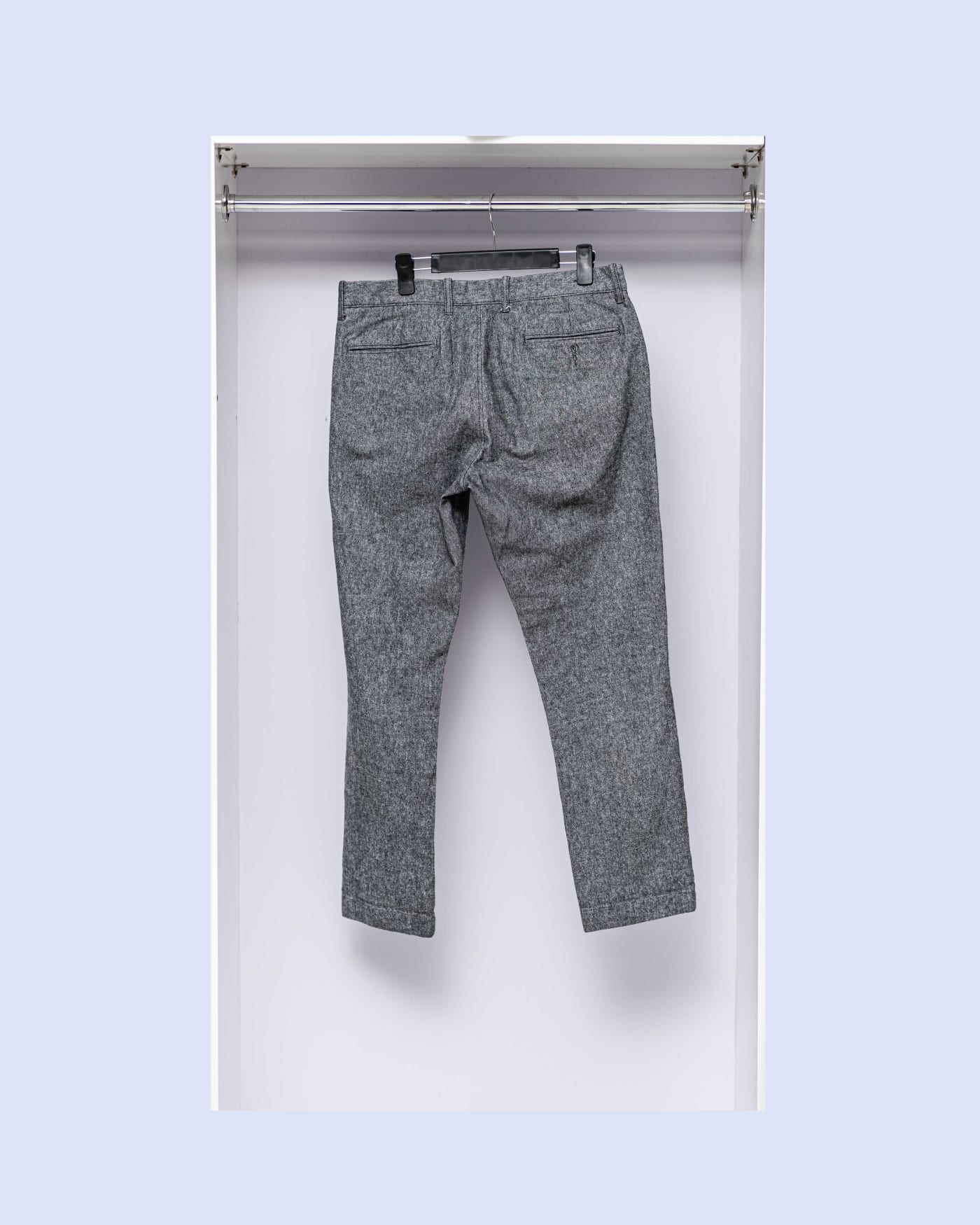 Grey Marl Trousers — image 1
