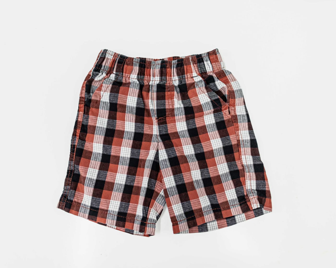 Kids' Check Shorts