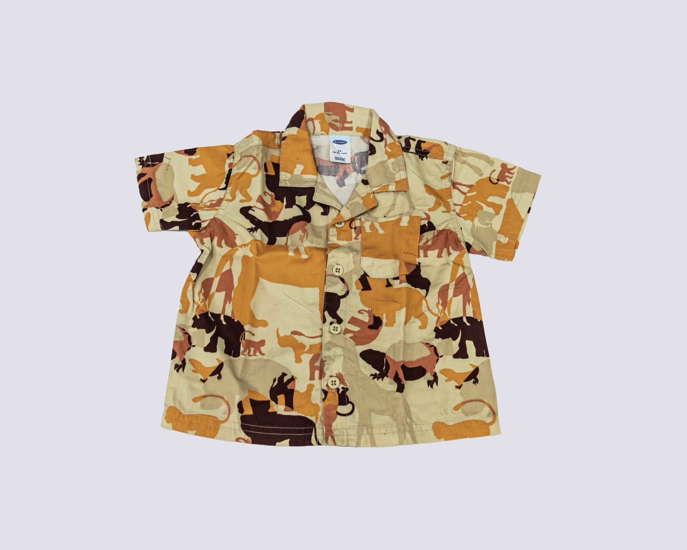 Kids' Safari Print Shirt — image 1