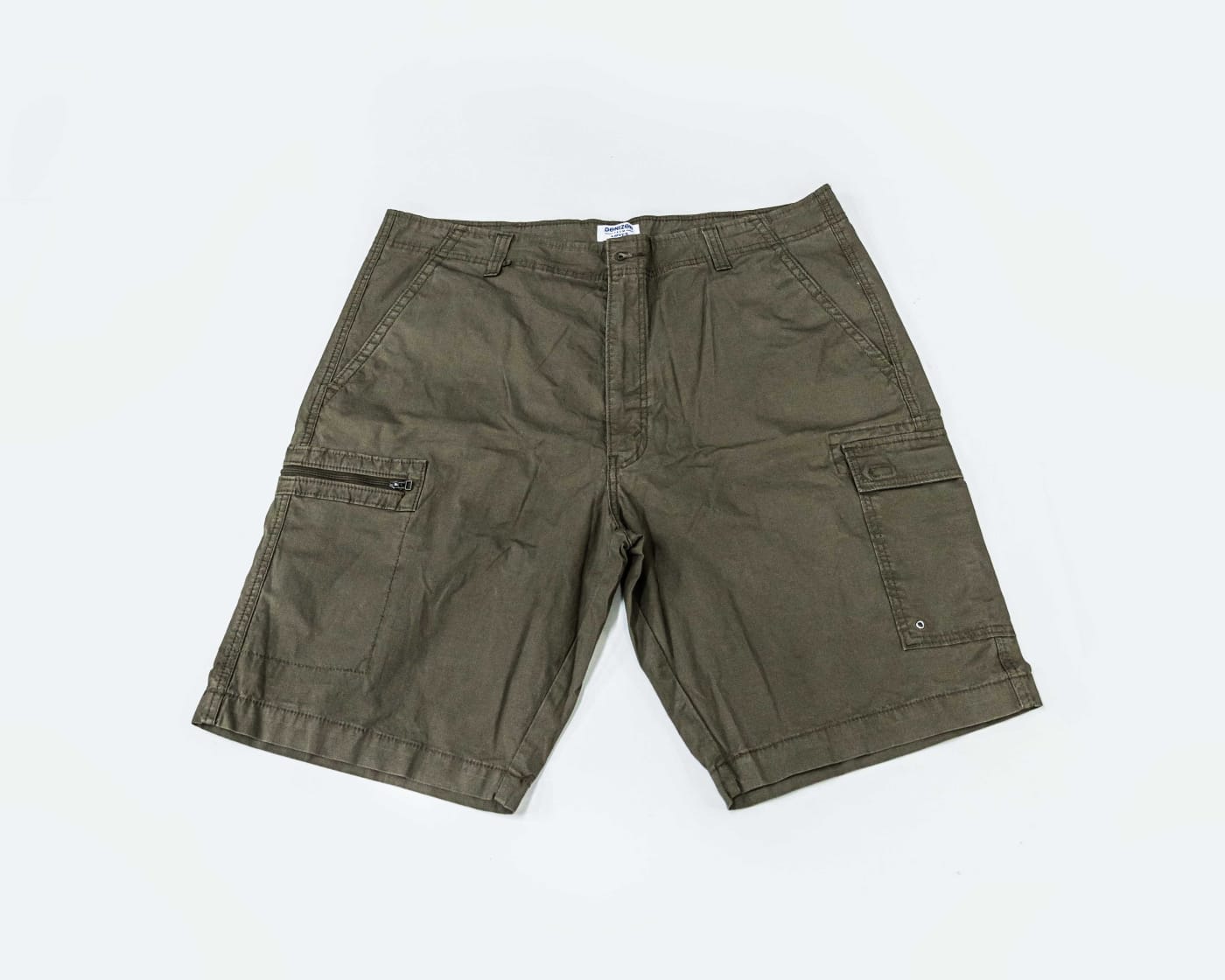 Olive Cargo Shorts