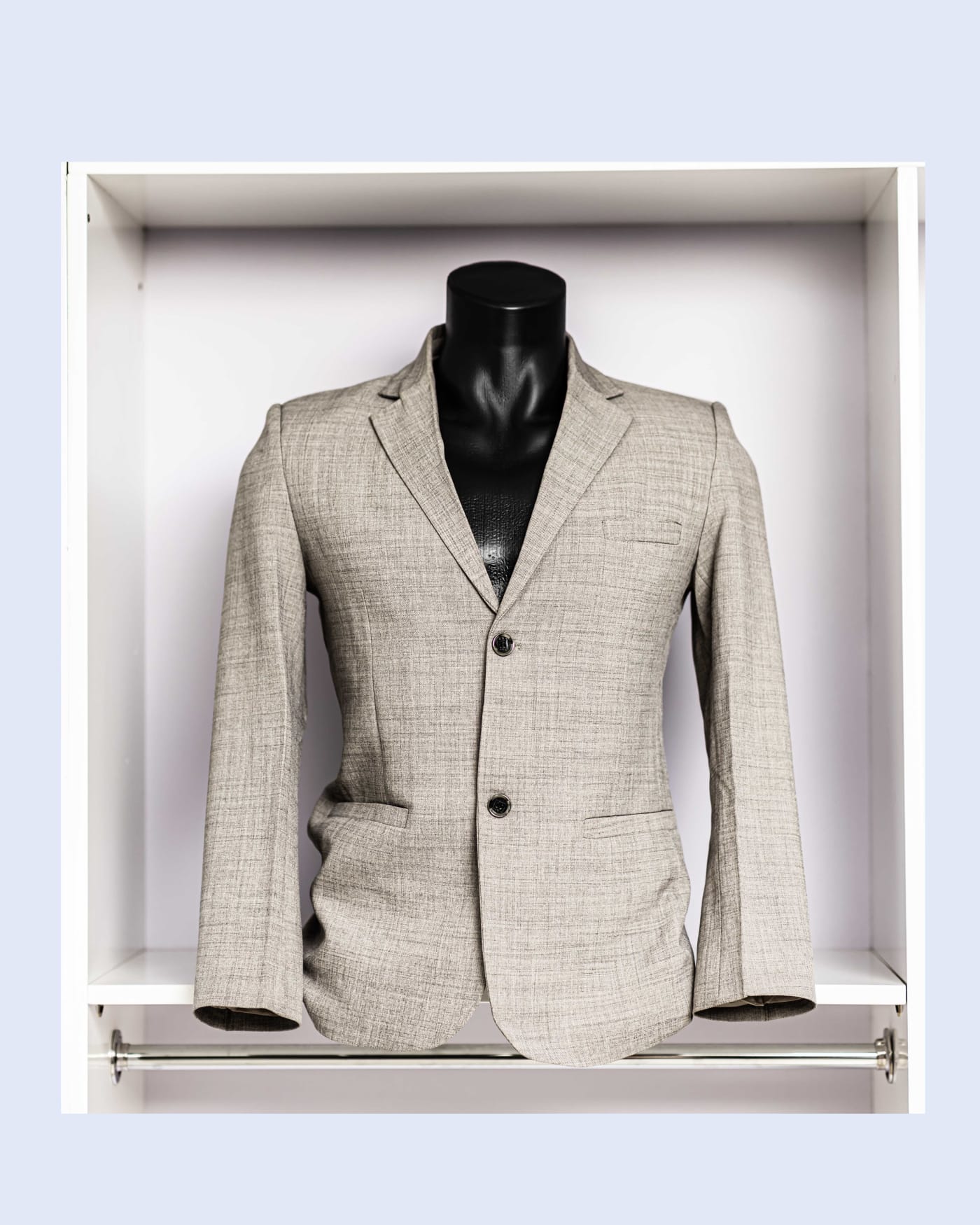 Oatmeal Textured Blazer