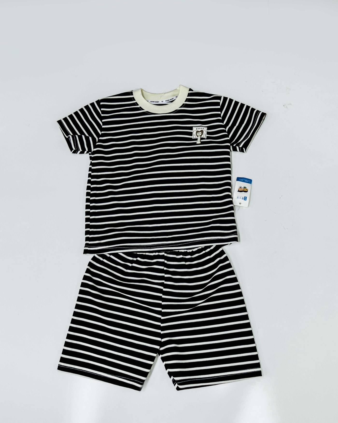 Striped Tee & Shorts Set — image 1