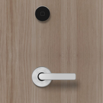 Pixel__SatinChrome_Emery_face-on-on-door