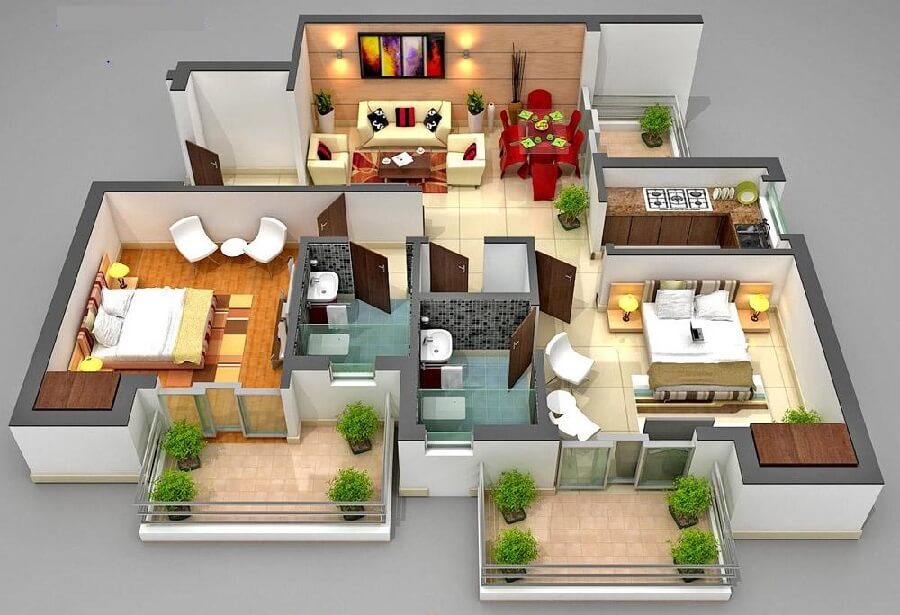 Divine 2-BHK