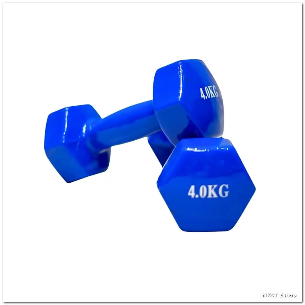 Sports And Fitness Premium Quality 4kg Vinyl Dumbbell 1 Pcs — photo 2