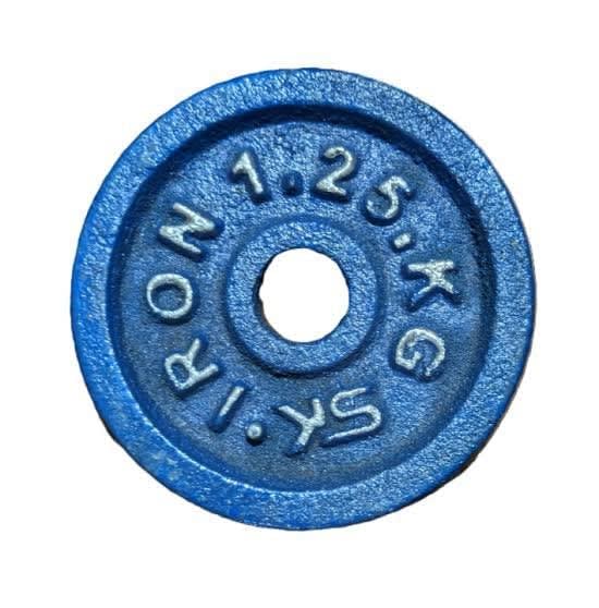 1.25kg Dumbbell Plate Blue Bangladesh – Cast Iron Weight Plate