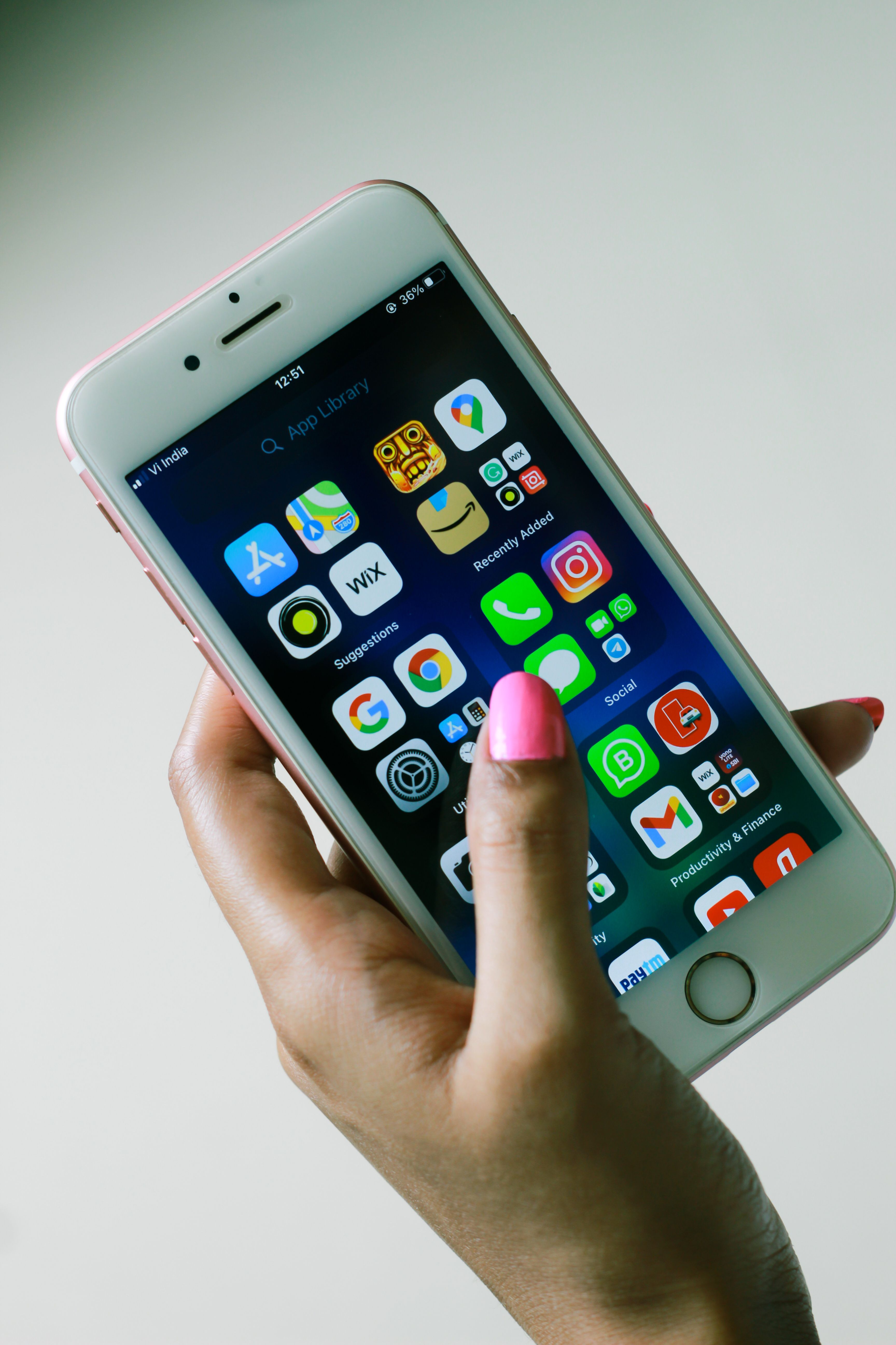 Mobile application dashboard