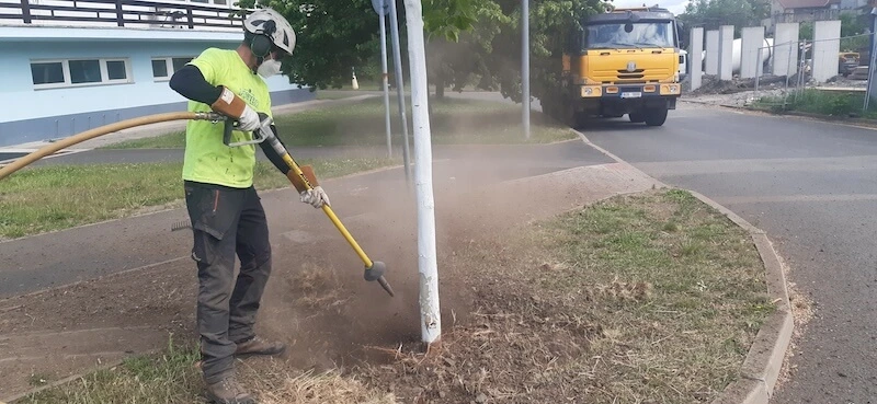 Air Spade, ilustrační obrázek