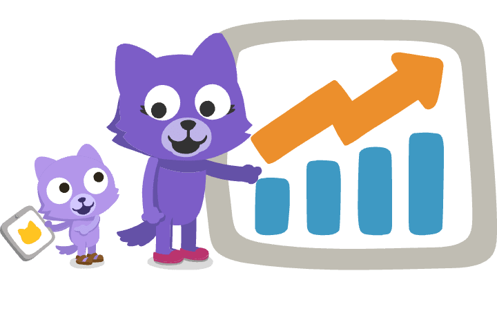 Studycat Track your child’s progress Image