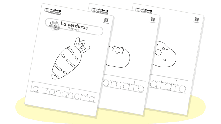 Vegetables coloring 1