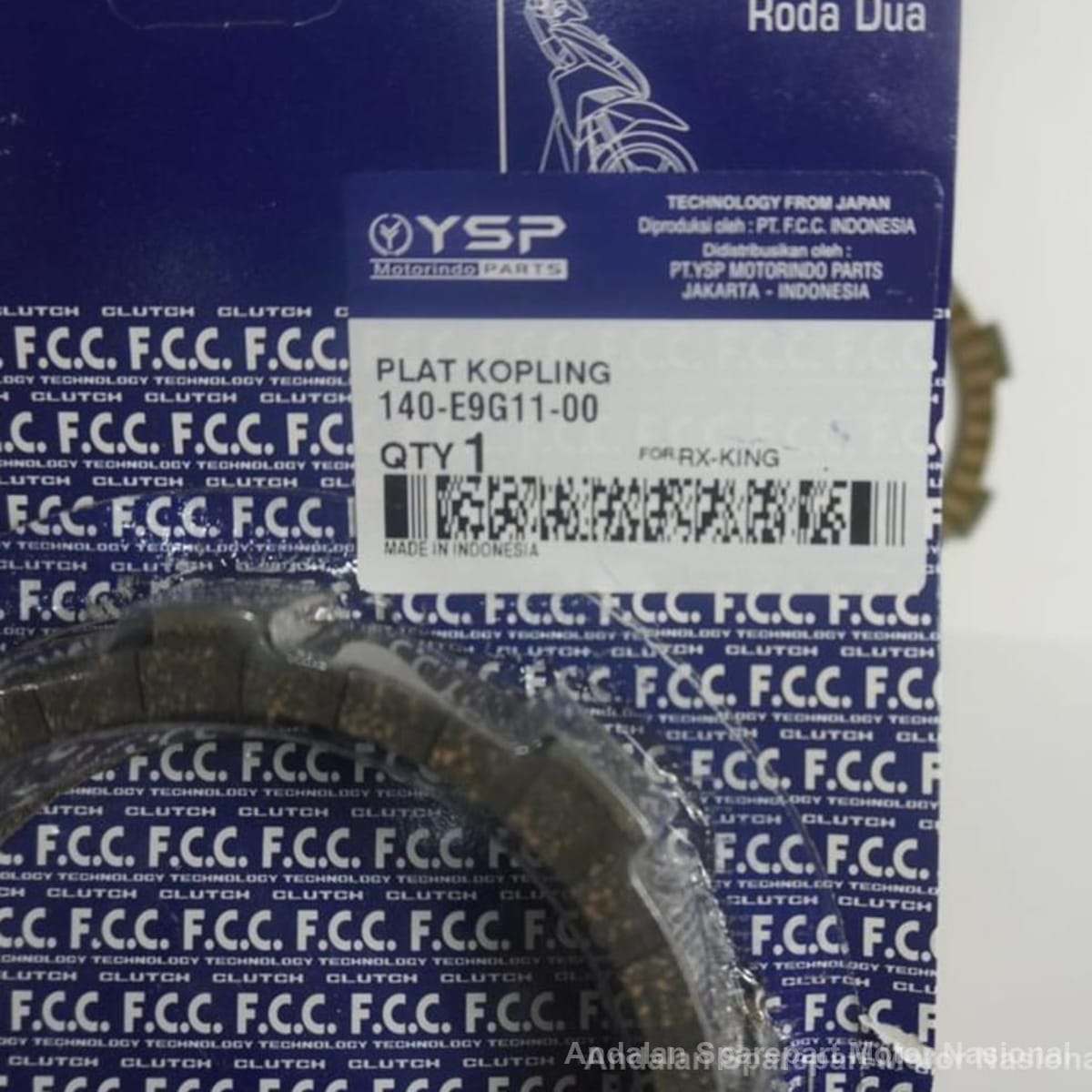 Foto Plat Kopling 140-E9G11-00