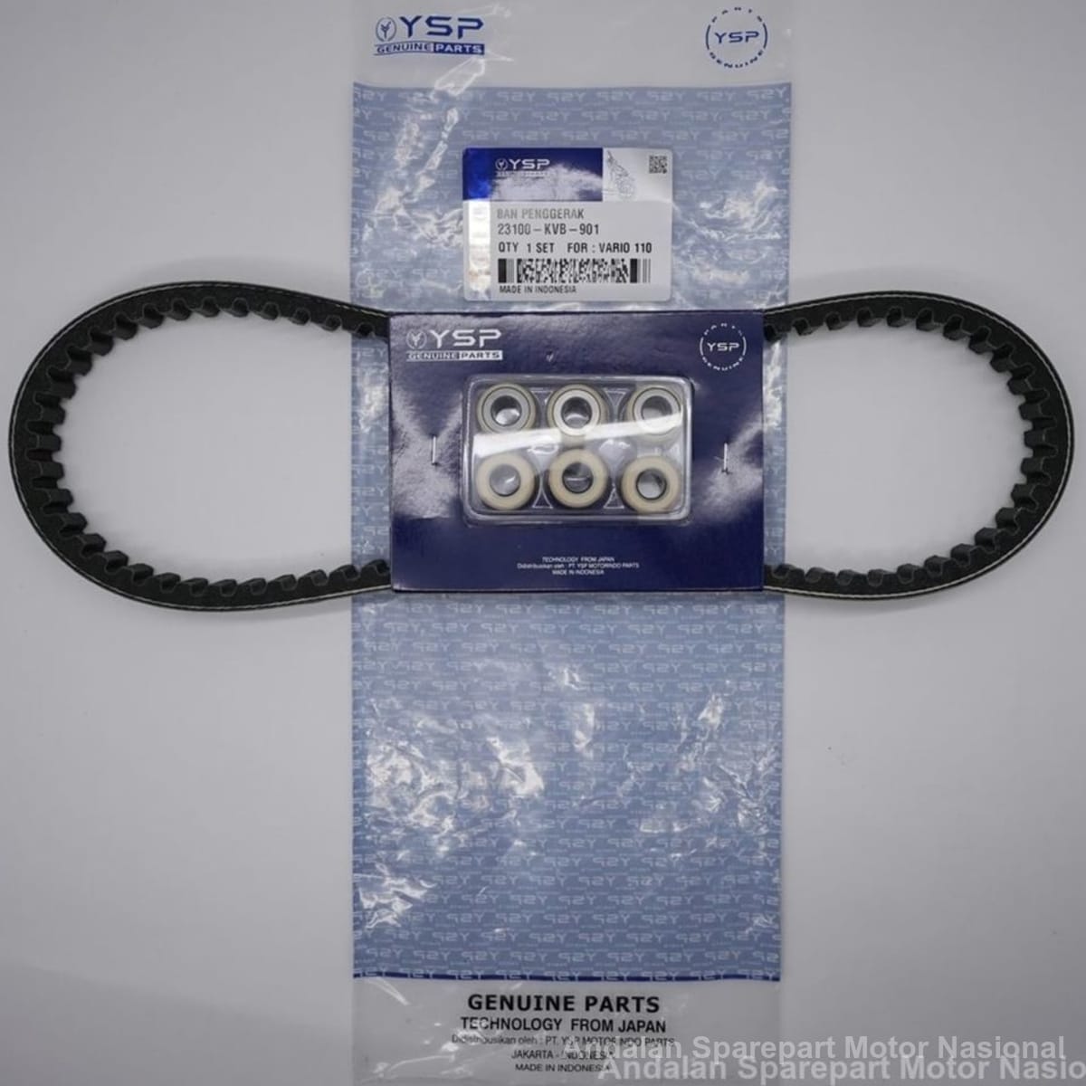 Foto Vanbelt Assy + Roller Set 23100-KVB-BA0