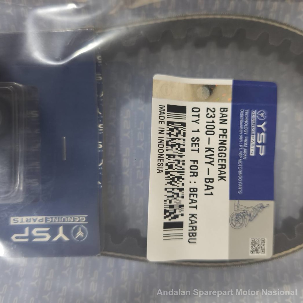 Foto Vanbelt Assy + Roller Set 23100-KVY-BA1