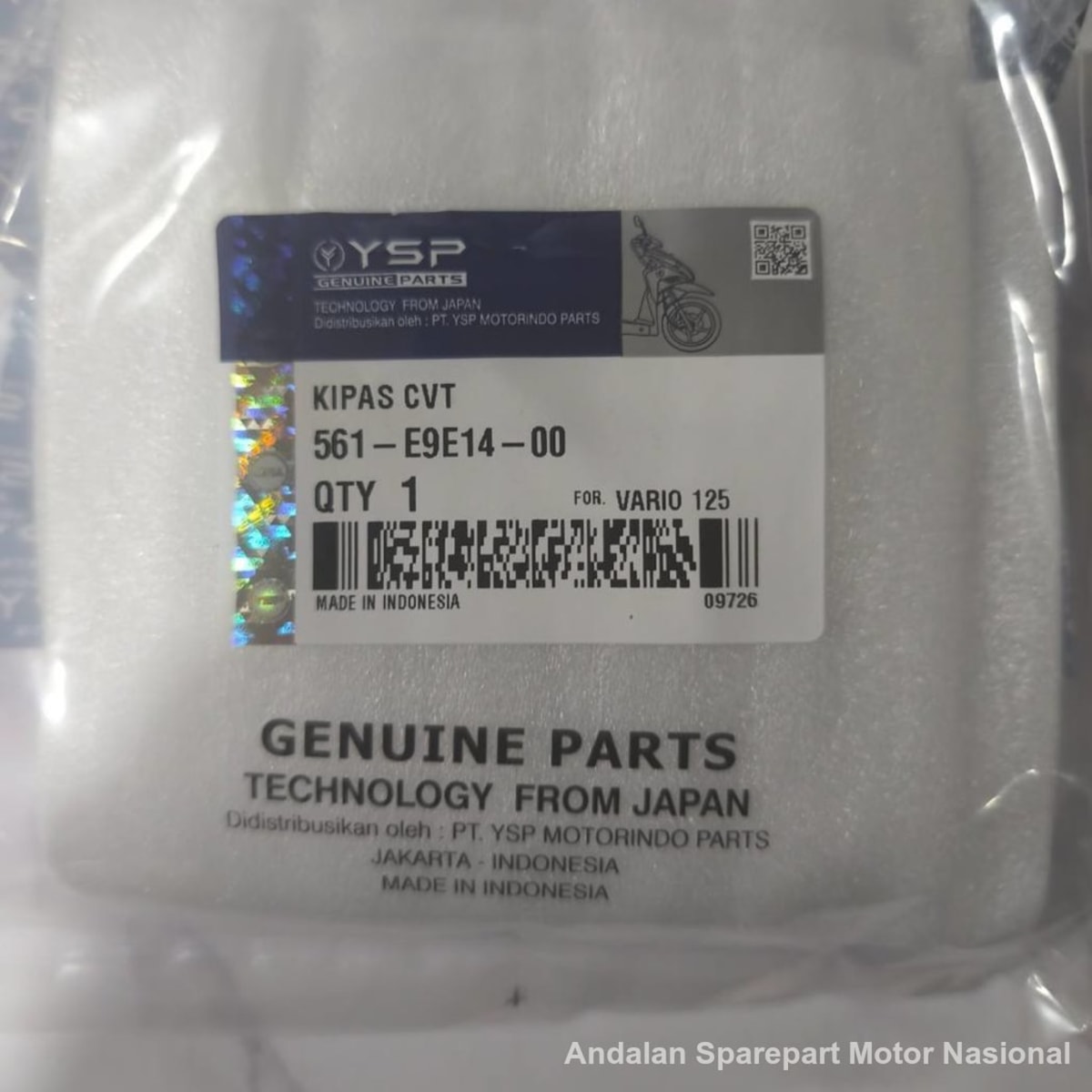 Foto Kipas CVT 561-E9E14-00
