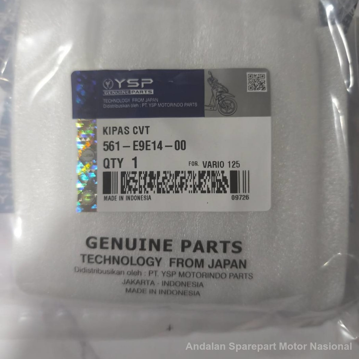 Foto Kipas CVT 561-E9E14-00