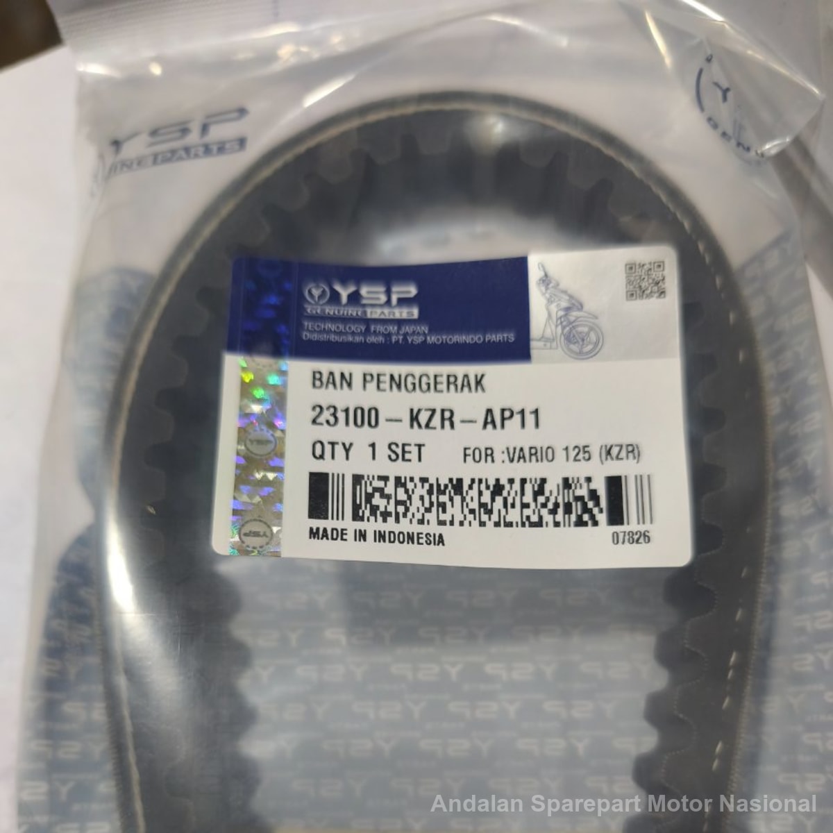 Foto Vanbelt Assy + Roller Set 23100-KZR-AP11
