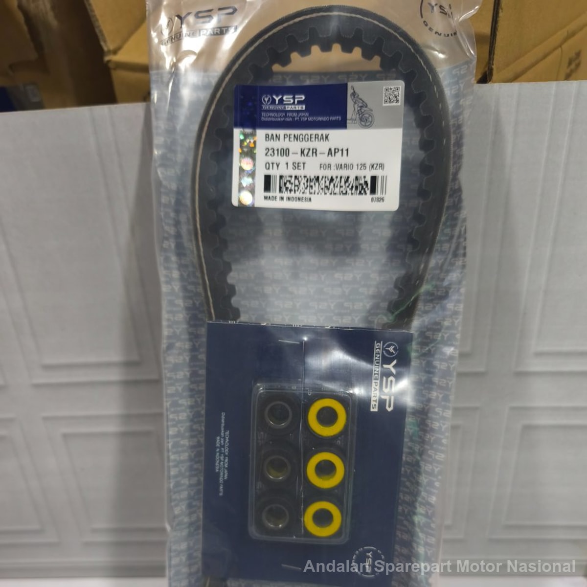 Foto Vanbelt Assy + Roller Set 23100-KZR-AP11