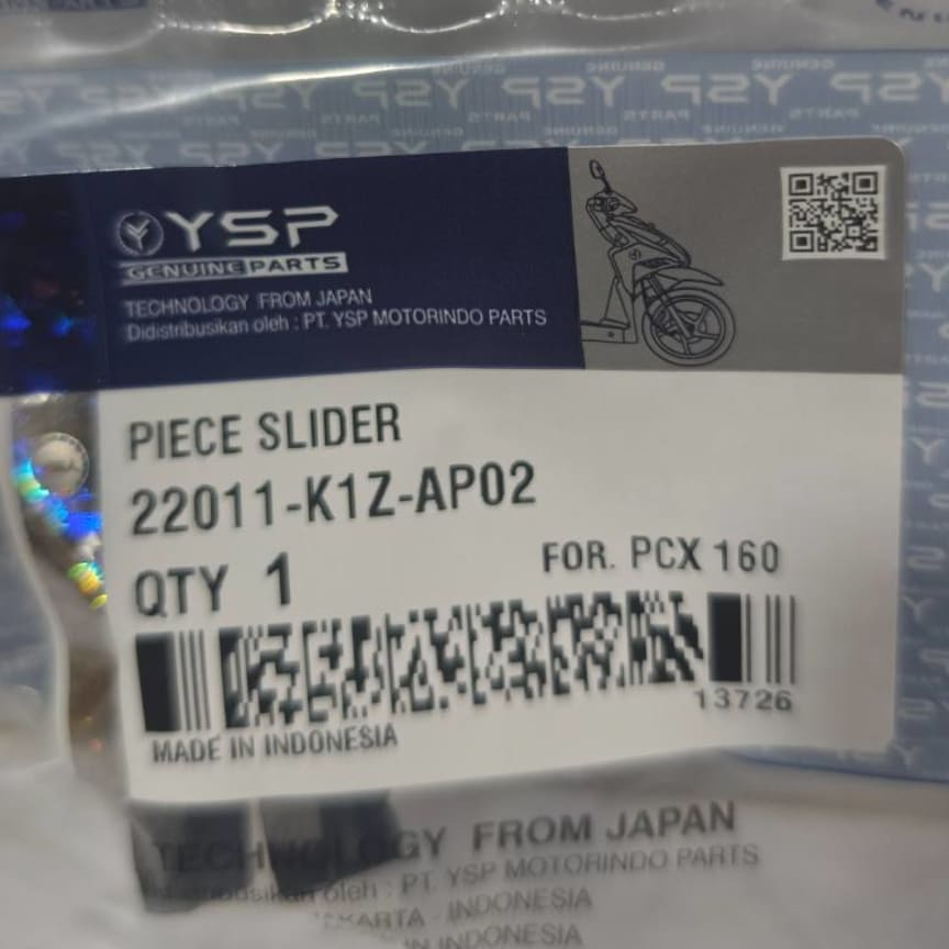 Foto Piece Slider 22011-K1Z-AP02