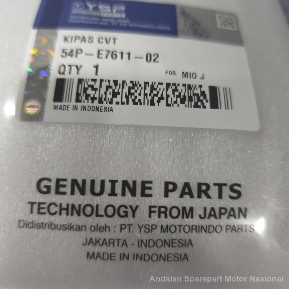 Foto Kipas CVT 54P-E7641-02