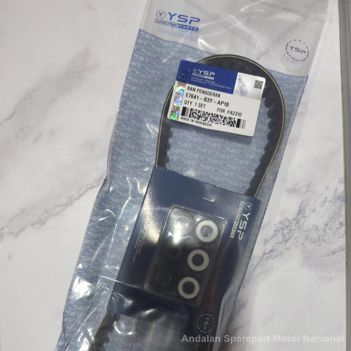 Foto Vanbelt Assy + Roller Set E7641-B3Y-AP10
