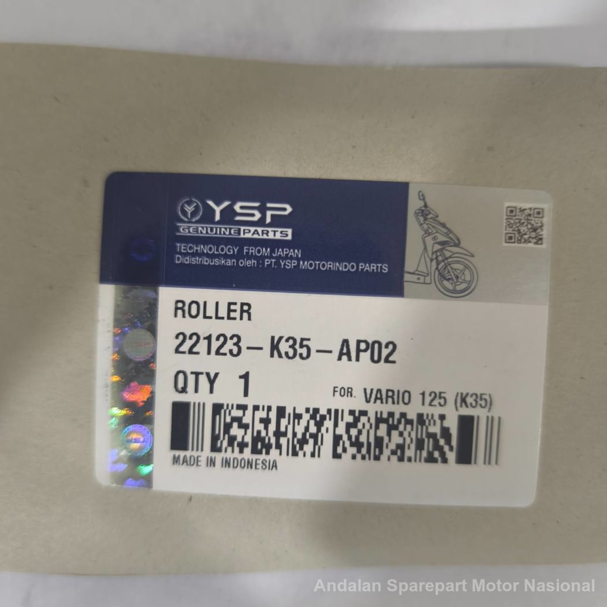Foto Roller Set 22123-K35-AP02